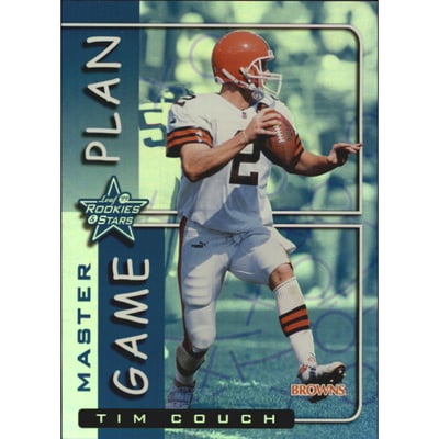 1999 Leaf Rookies and Stars Game Plan Masters #GP6 Tim Couch