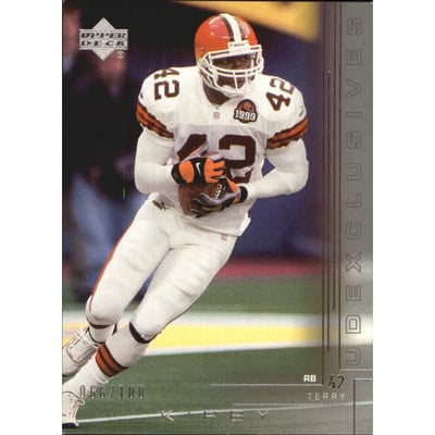 2000 Upper Deck Exclusives Silver #57 Terry Kirby