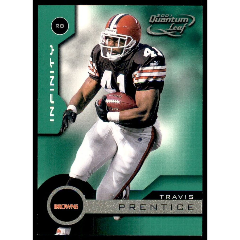 2001 Quantum Leaf Infinity Green #49 Travis Prentice