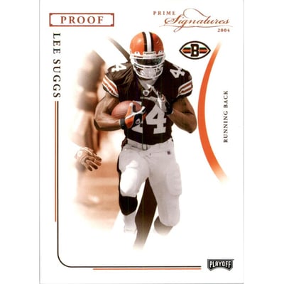2004 Playoff Prime Signatures Bronze Proofs #23 Lee Suggs