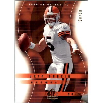 2004 SP Authentic Gold #22 Jeff Garcia