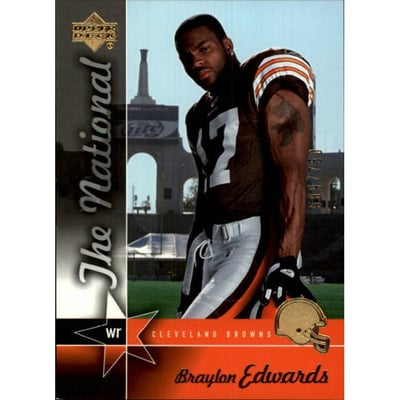 2005 Upper Deck Rookies National Convention #NFL2 Braylon Edwards
