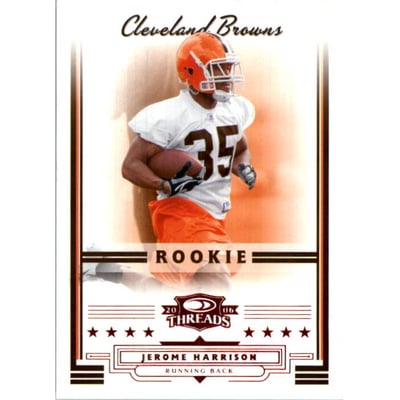2006 Donruss Threads Retail Red #160 Jerome Harrison
