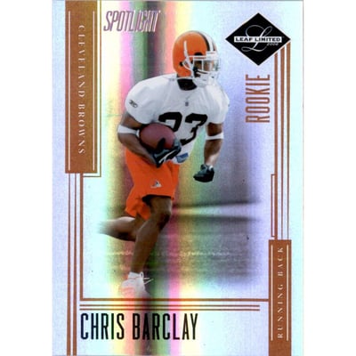 2006 Leaf Limited Bronze Spotlight #206 Chris Barclay