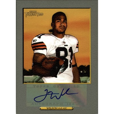 2006 Topps Turkey Red Autographs Gray #TW Travis Wilson F