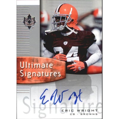 2007 Ultimate Collection Ultimate Signatures #USEW Eric Wright