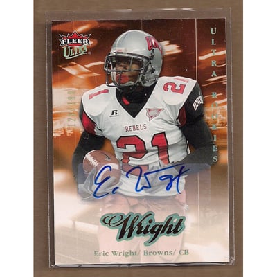 2007 Ultra Rookie Autographs #228 Eric Wright