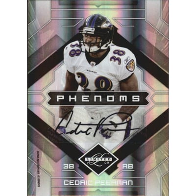 2009 Limited #164 Cedric Peerman AU/199 RC