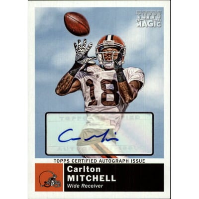 2010 Topps Magic Autographs #178 Carlton Mitchell 2D