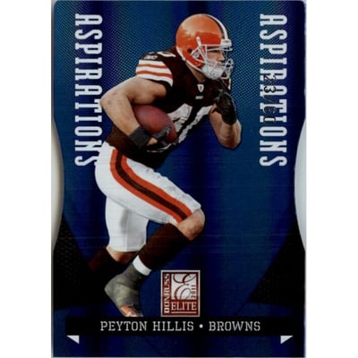 2011 Donruss Elite Aspirations #25 Peyton Hillis/60