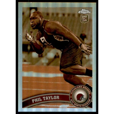 2011 Topps Chrome Sepia Refractors #126 Phil Taylor