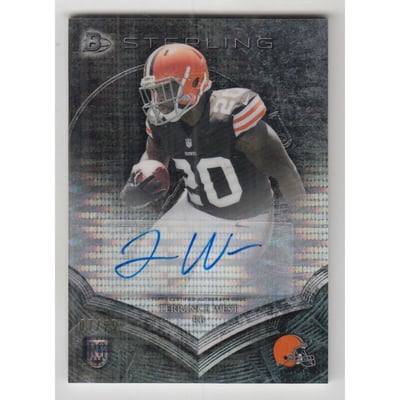 2014 Bowman Sterling Autographs Pulsar Refractors #BSATW Terrance West