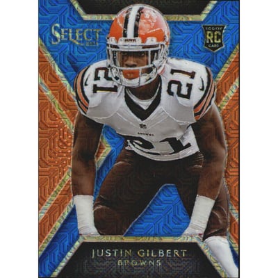 2014 Select Rookies Mojo Blue #103 Justin Gilbert