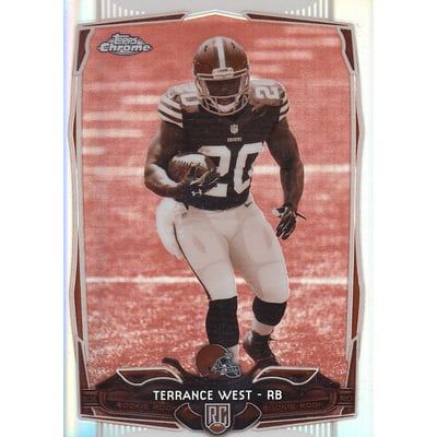 2014 Topps Chrome Sepia Refractors #202 Terrance West