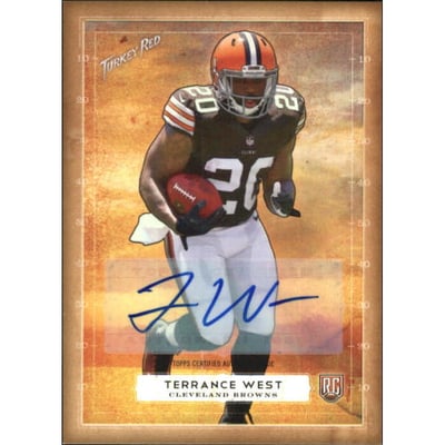 2014 Topps Turkey Red Autographs #94 Terrance West