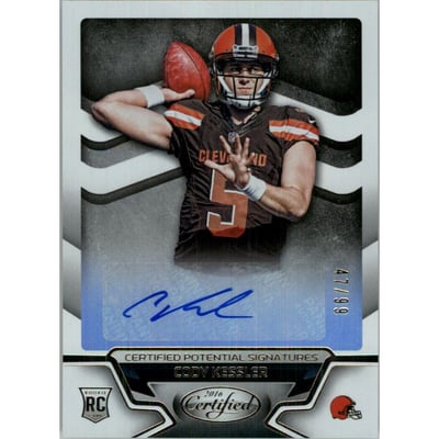 2016 Certified Potential Autographs #CPSCK Cody Kessler/99