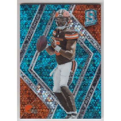 2018 Panini Spectra Neon Blue #21 Tyrod Taylor