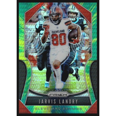 2019 Panini Prizm Prizms Hyper #85 Jarvis Landry