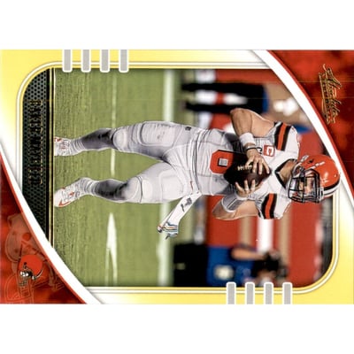 2020 Absolute Yellow #28 Baker Mayfield