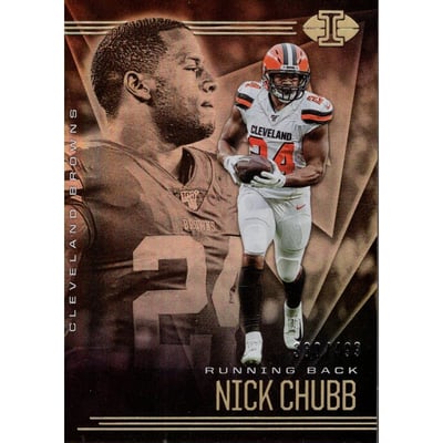 2020 Panini Illusions Bronze #56 Nick Chubb