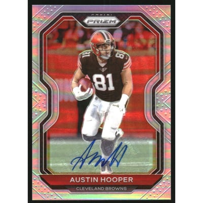 2020 Panini Prizm Autographs Prizms #60 Austin Hooper