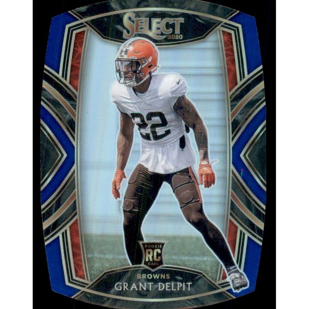 2020 Select Prizm Blue Die Cut #294 Grant Delpit