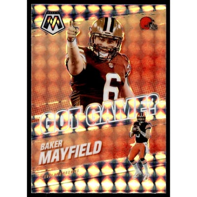 2021 Panini Mosaic Got Game Mosaic #7 Baker Mayfield