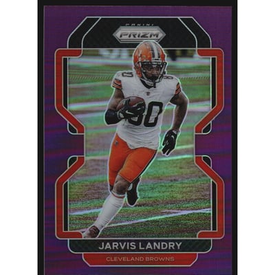 2021 Panini Prizm Prizms Purple #260 Jarvis Landry
