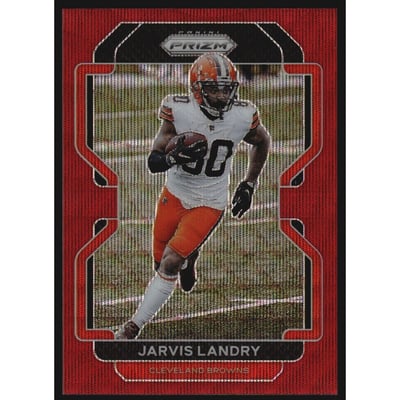 2021 Panini Prizm Prizms Red Wave #260 Jarvis Landry