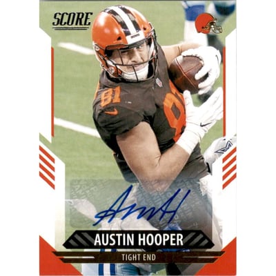 2021 Score Signatures #110 Austin Hooper
