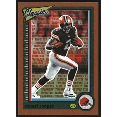 2022 Classics Premium Edition Timeless Tributes Orange #23 Amari Cooper