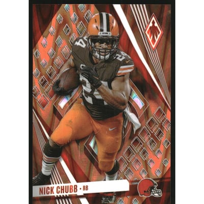 2023 Panini Phoenix Orange Seismic #49 Nick Chubb