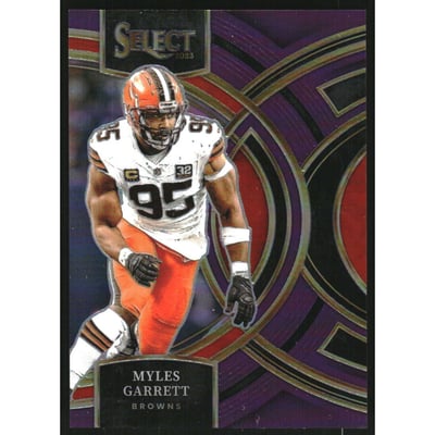 2023 Select Prizm Purple #152 Myles Garrett