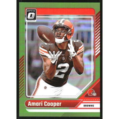 2024 Donruss Optic Lime Green #47 Amari Cooper