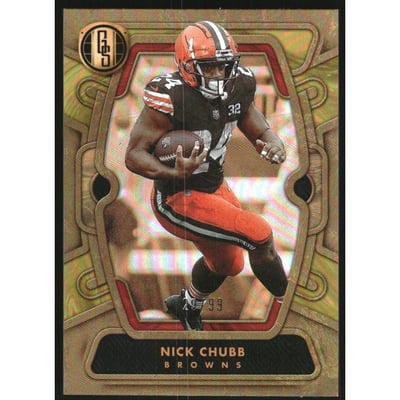 2024 Panini Gold Standard #22 Nick Chubb