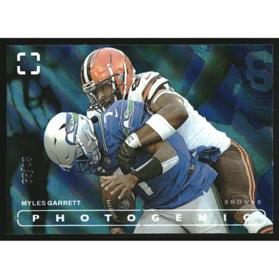 2024 Panini PhotoGenic Blue #59 Myles Garrett