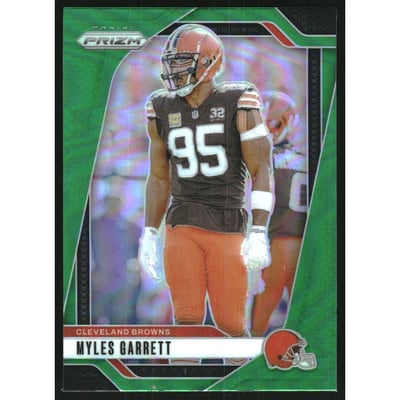 2024 Panini Prizm Prizms Green #69 Myles Garrett