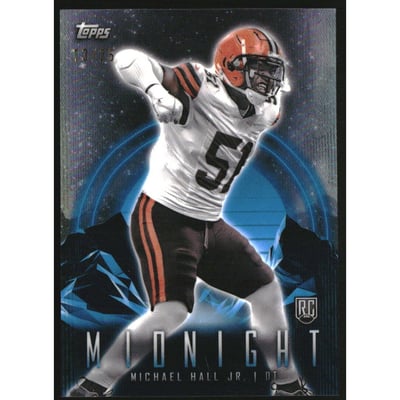 2024 Topps Midnight Moonrise #22 Michael Hall Jr.