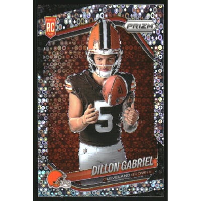 2025 Panini Prizm Prizms No Huddle #406 Dillon Gabriel