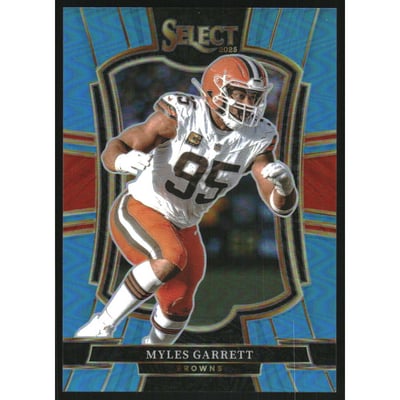 2025 Select Prizm Light Blue #156 Myles Garrett