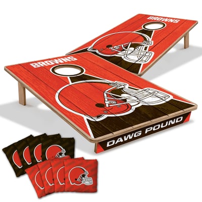 Cleveland Browns 2' x 3' Cornhole Game with Bags