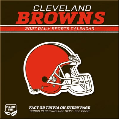 Cleveland Browns 2027 Box Calendar