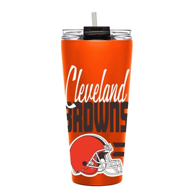 Cleveland Browns 32oz. Heritage Big Slim Tumbler