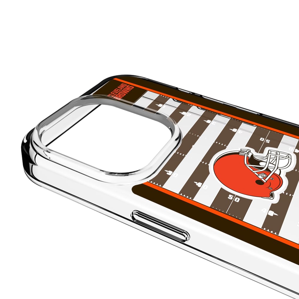 Cleveland Browns iPhone Clear Field Design Case