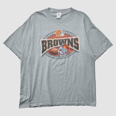 Cleveland Browns NFL 2000s T-shirt - Heather Gray - 2XL by Fanatics Real Vintage