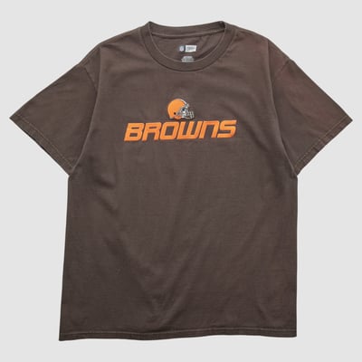 Cleveland Browns NFL 2010s T-shirt - Brown - M by Fanatics Real Vintage