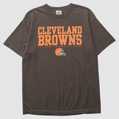Cleveland Browns NFL 2010s T-shirt - Brown - S by Fanatics Real Vintage