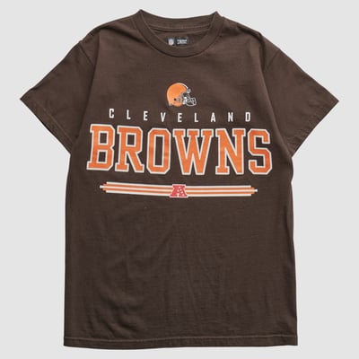 Cleveland Browns NFL 2010s T-shirt - Brown - XS by Fanatics Real Vintage