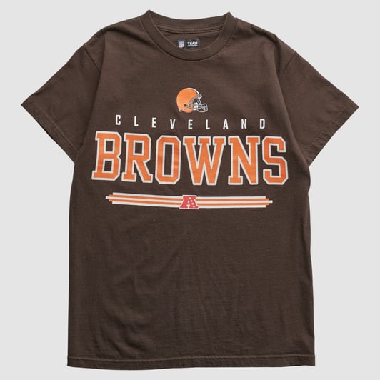 Cleveland Browns NFL 2010s T-shirt - Brown - XS by Fanatics Real Vintage