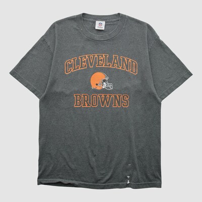 Cleveland Browns NFL 2010s T-shirt - Dark Heather Gray - S by Fanatics Real Vintage